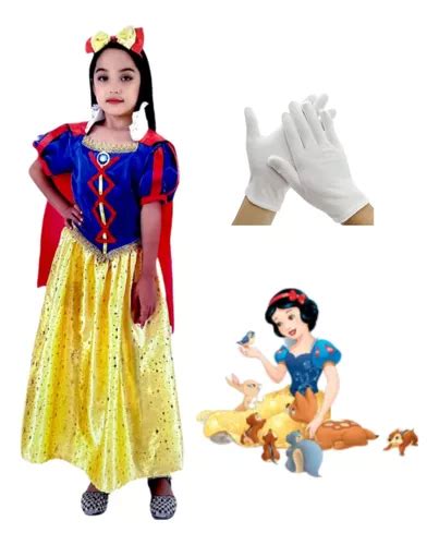 Disfraz Blanca Nieves Princesa Disney Cuotas Sin Interés