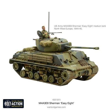 Bolt Action M4A3E8 Sherman Easy Eight 402013015