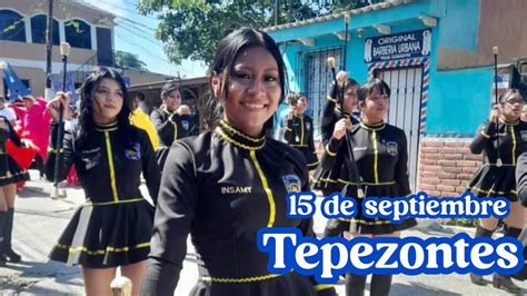 Banda Del Insmt De Septiembre De San Miguel Tepezontes Youtube