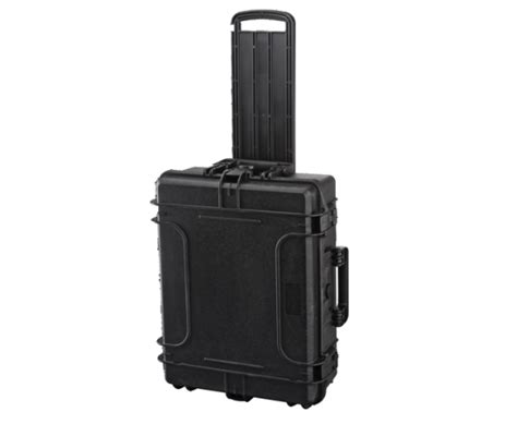 Plastica Panaro MAX540H190STR 079 Black With Trolley With Cubed