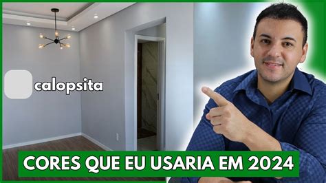 CORES DE PAREDES TENDENCIAS PARA 2024 CORES QUE EU VOU USAR MINHA CASA