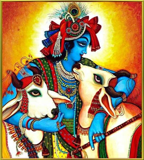 gopal krishna cows friend indian god sri krishna indian gods india