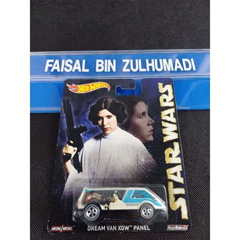 Hot Wheels Dream Van XGW Panel Star Wars Princess Leia Premium Not Perfect May Or Not Have