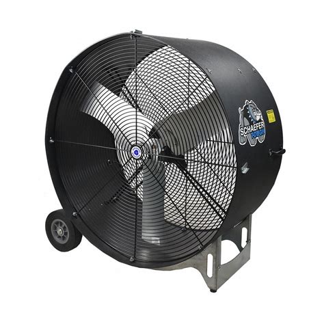 Schaefer In Blade Dia Speeds Standard Duty Industrial Fan