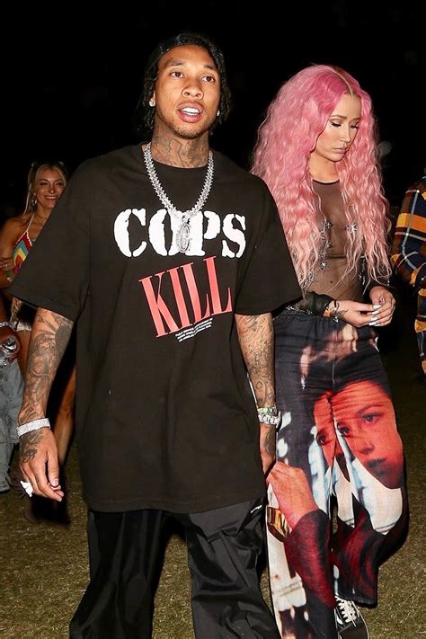 Rappers Iggy Azalea and Tyga at Coachella 2018 – Sandra Rose