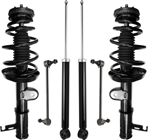 Anpart Struts And Shock Front Pair Compatible With 2011