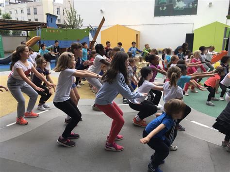 Zumba Chez Les Maternelles Ecole Lementaire Lamartine Courbevoie