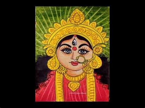 How To Draw Maa Durga Durga Puja Drawing Easy Navratri Drawing Easy