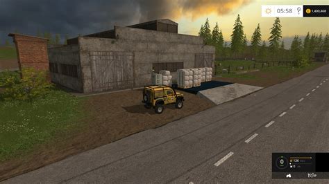 Sosnovka Storage Addon Deluxe Map V Farming Simulator