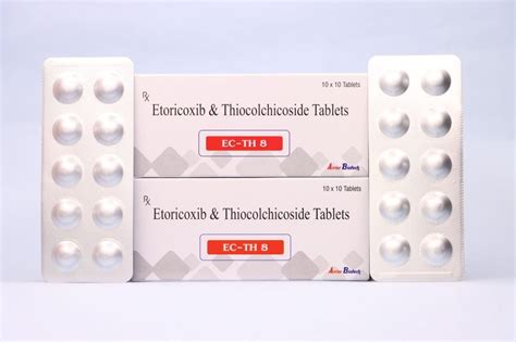 Etoricoxib 60mg Thiocolchicoside 8mg Tablet All India All India At Rs