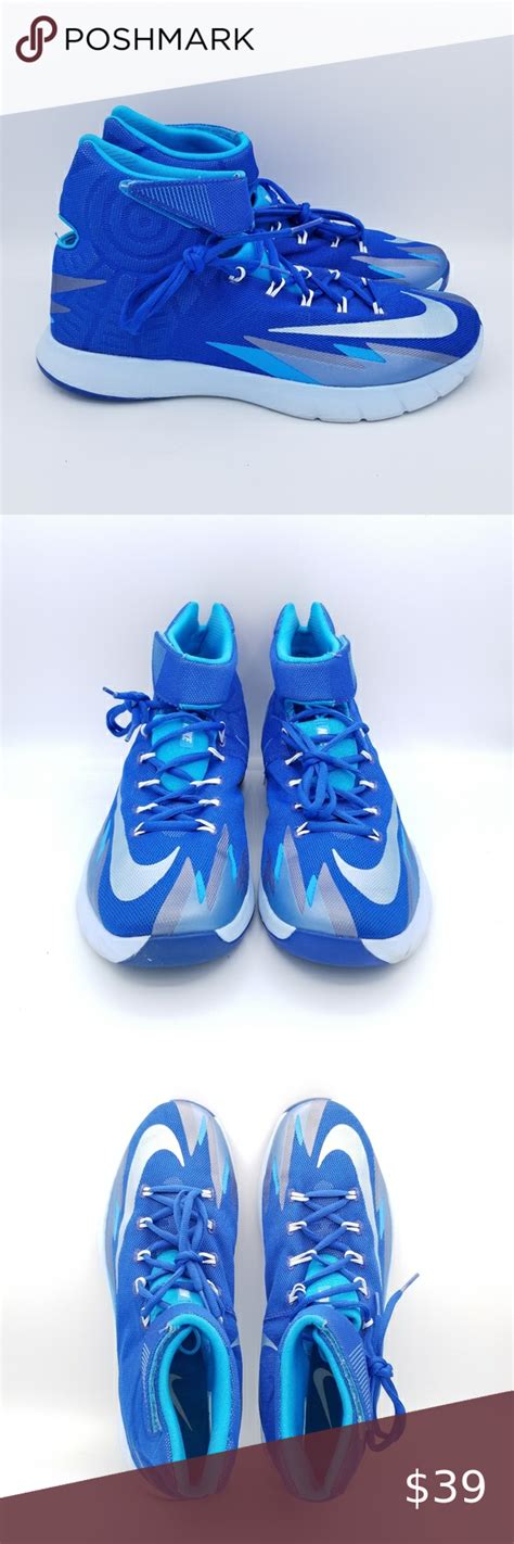 Nike Zoom Hyperrev Game Royal Mens Athletic Basketball Shoes Blue Size