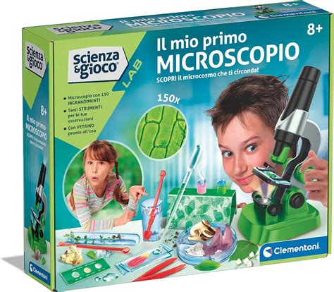 Clementoni 19347 Scienza E Gioco Lab Il Mio Primo Microscopio