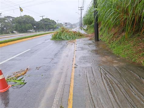 Defesa Civil Contabiliza Ocorr Ncias Por Conta Da Chuva Em Jaragu