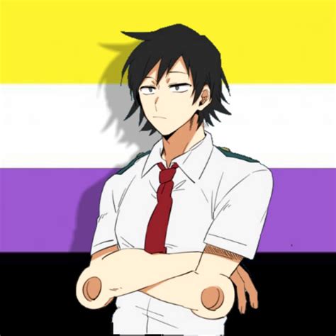 Sero Non Binary Pride Profile Picture Anime Anime Icons Anime Boyfriend