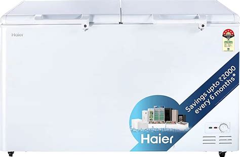 Haier HFC 500DM5 439 L 5 Star Double Door Deep Freezer Price In India