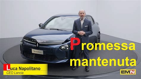 Luca Napolitano Racconta La Nuova Lancia Ypsilon Electric Motor News