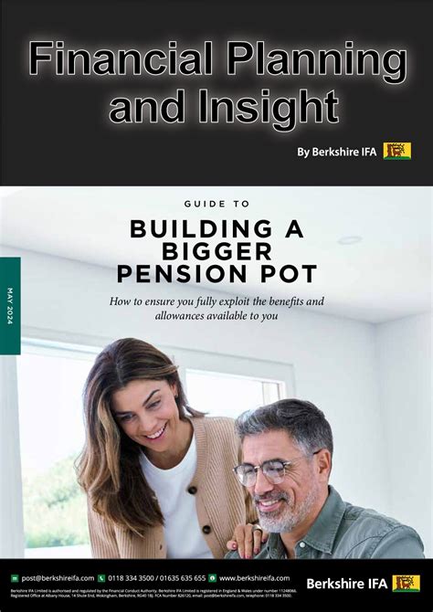 Building a Bigger Pension Pot May 2024 - Financial Planning & Mortgage ...