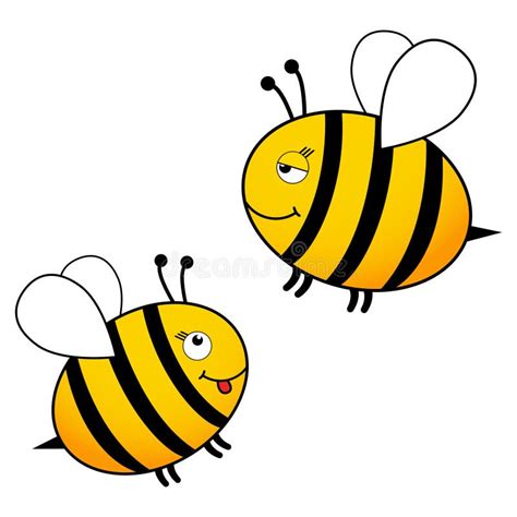 Bee And Black Line Emoji