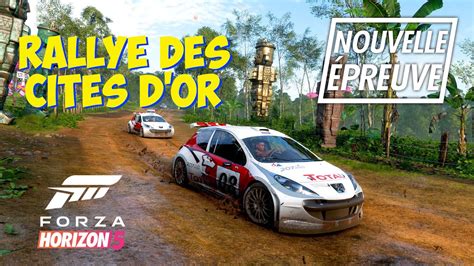 Forza Horizon Rallye Des Cit S D Or Youtube