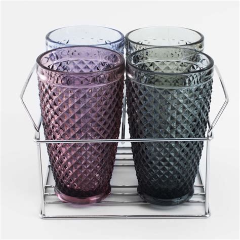 Набор стаканов универсальный Kuchenland "Ромб", 430 мл купить по ...