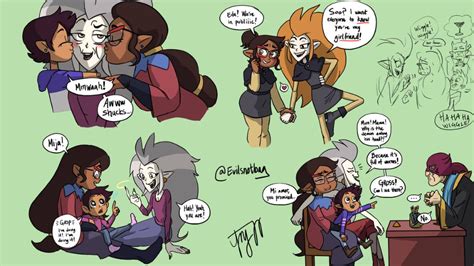 Three Quarters Witch AU Finished By Evilsnotbag On DeviantArt Owl