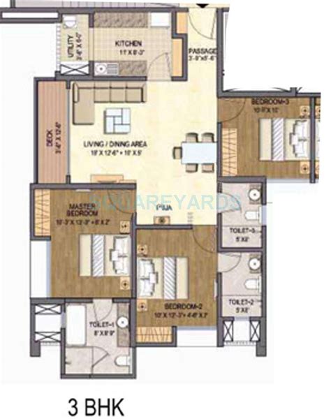 Lodha Grandezza Floor Plans - Wagle Industrial Estate, Thane