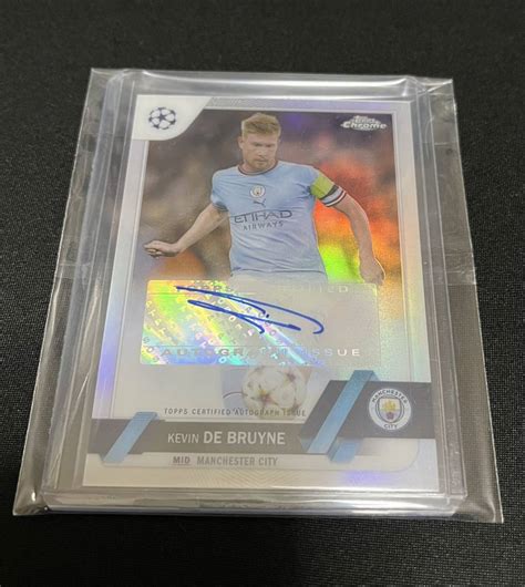 Topps Chrome Champions League Soccer Kevin De Bruyne