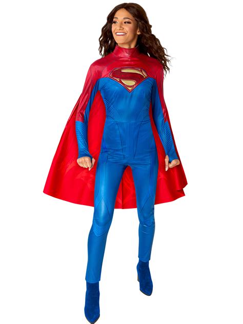 Supergirl Deluxe Adult Costume Screamers Costumes