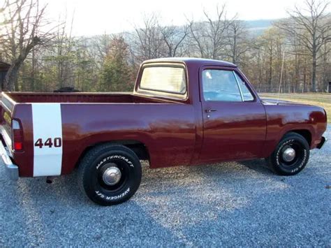 1972 Dodge D100 Short Bed Pick Up 440 At Drive Home This Cool Muscle