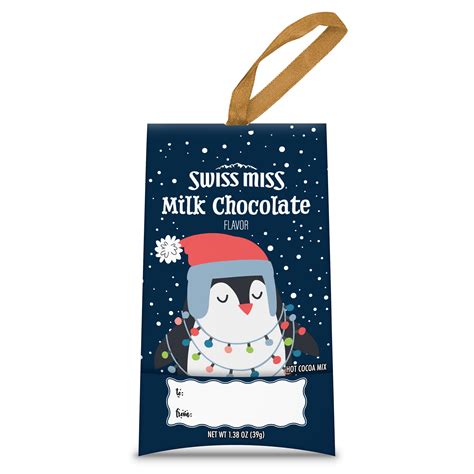 Swiss Miss Holiday Gnomes Assorted Flavor Hot Cocoa Mix Gift Ornament 1 38 Oz 1 Envelope