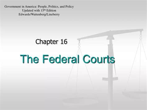 Ppt The Federal Courts Powerpoint Presentation Free Download Id 5738680