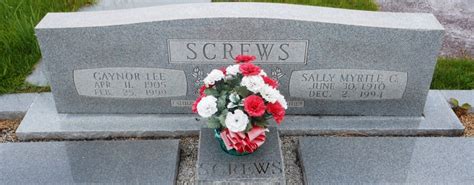 Sally Cochran Screws 1910 1994 Find A Grave Memorial