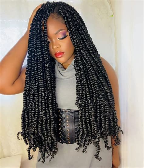 The BOHOBABE Pre Twisted Passion Twist Crochet Hair 24 Inch Pre