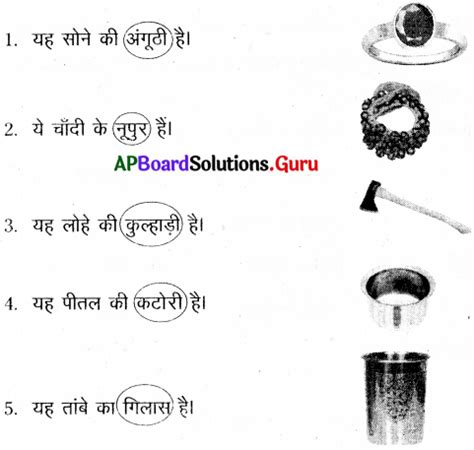 AP Board 7th Class Hindi Solutions 5th Lesson ईमनदर क फल AP Board