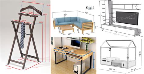 Standard Furniture Sizes And Dimensions - Engineering Discoveries