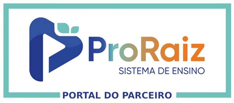 Login Portal Do Parceiro Proraiz Sistema De Ensino