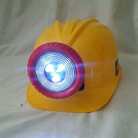 Miner Helmet Yellow - Junction Hobbies and Toys