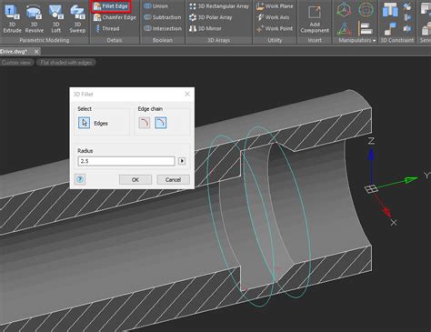 Nanocad D Solid Modeling Module