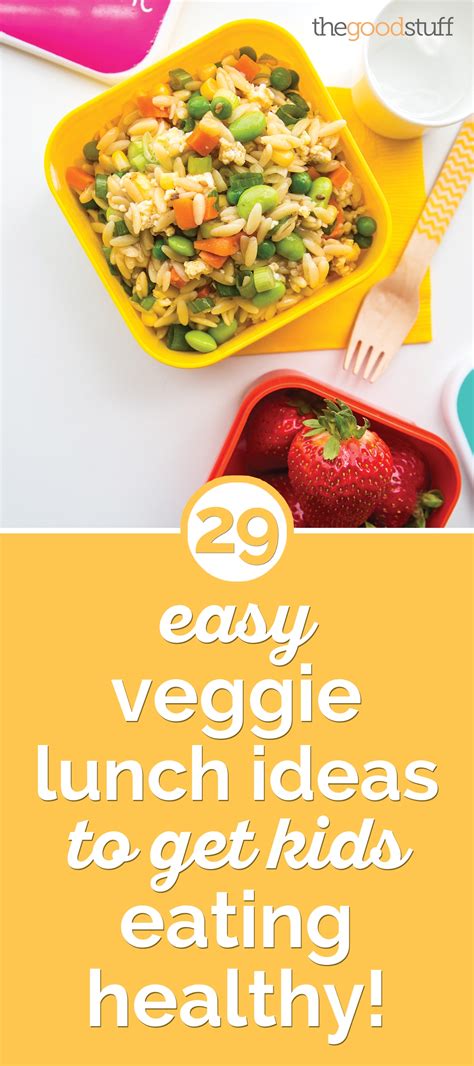 10 Wonderful Vegetarian Lunch Ideas For Kids 2024