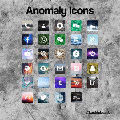 Anomaly Icons By Kookiebeast On Deviantart