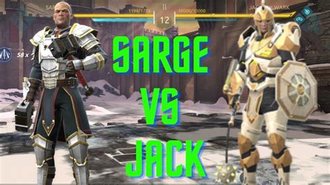 Shadow Fight Arena Last Bulwark Of The Legion Sarge Vs Jack Bulwark