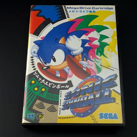 Sonic Spinball TBE Sega Megadrive Japan Ver Sega Platform Pinball