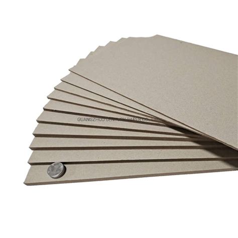 Paperboard With Lamination Grey Mm Chipboard Sheet Prices Grey Chip