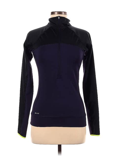 Nike Color Block Solid Purple Track Jacket Size S - 84% off | thredUP