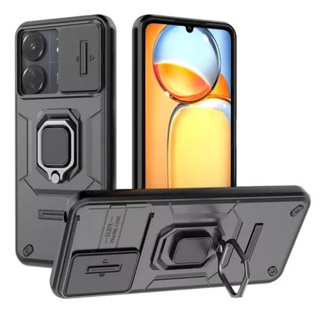 Funda Para Xiaomi Uso Rudo Camara Cover Battle Cristal 9d Meses Sin