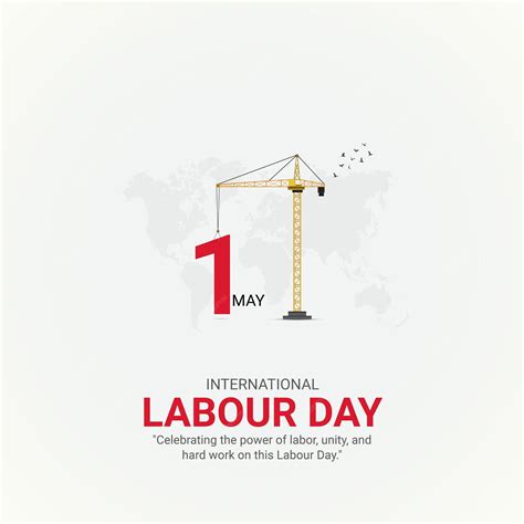 Premium Vector International Labor Day Labor Day Creative Ads Design