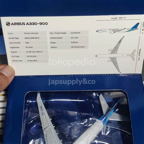 Jual Flash Sale Garuda Indonesia A330 900neo Pk Ghg Ayo Pakai Masker Gemini Jets 1 400