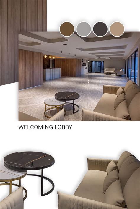 Welcoming Lobby | Coffee table, Table, Warm palette