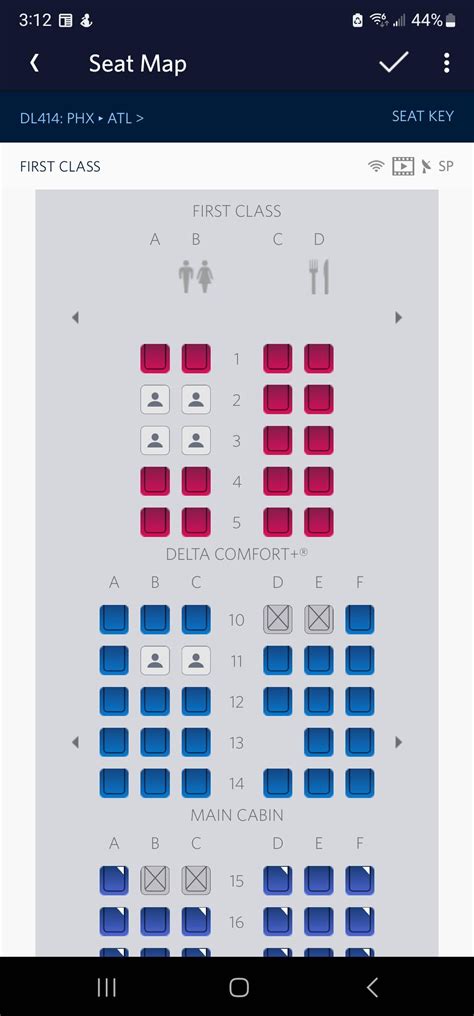 A321 row 13 exit E,F (why are there just 2 seats on this side)? : r/delta