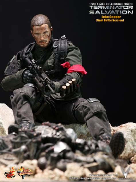 Hot Toys MMS Terminator Salvation John Connor Final Battle Version Hot Toys Complete